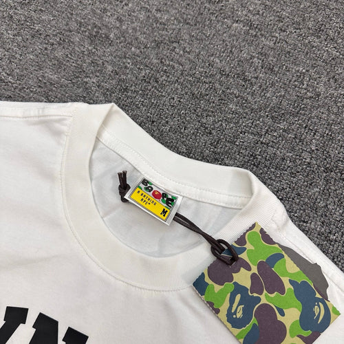 BAPE SS26 A Synning Ape Halo College T-Shirt