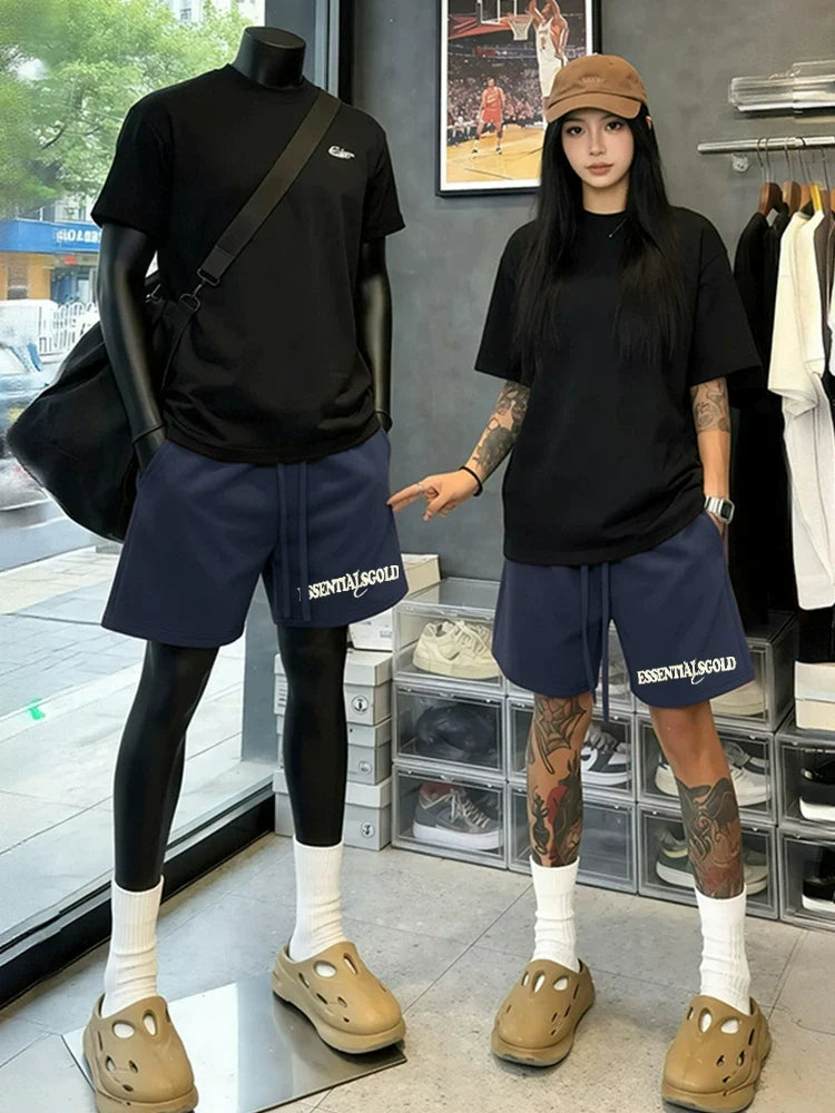 ESSENTIALS Script Logo Shorts