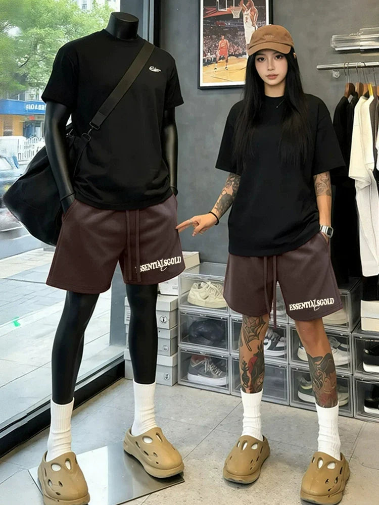 ESSENTIALS Script Logo Shorts